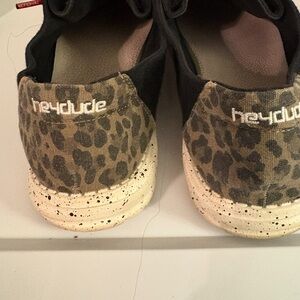 Hey Dude Cheetah Pattern Slip-Ons